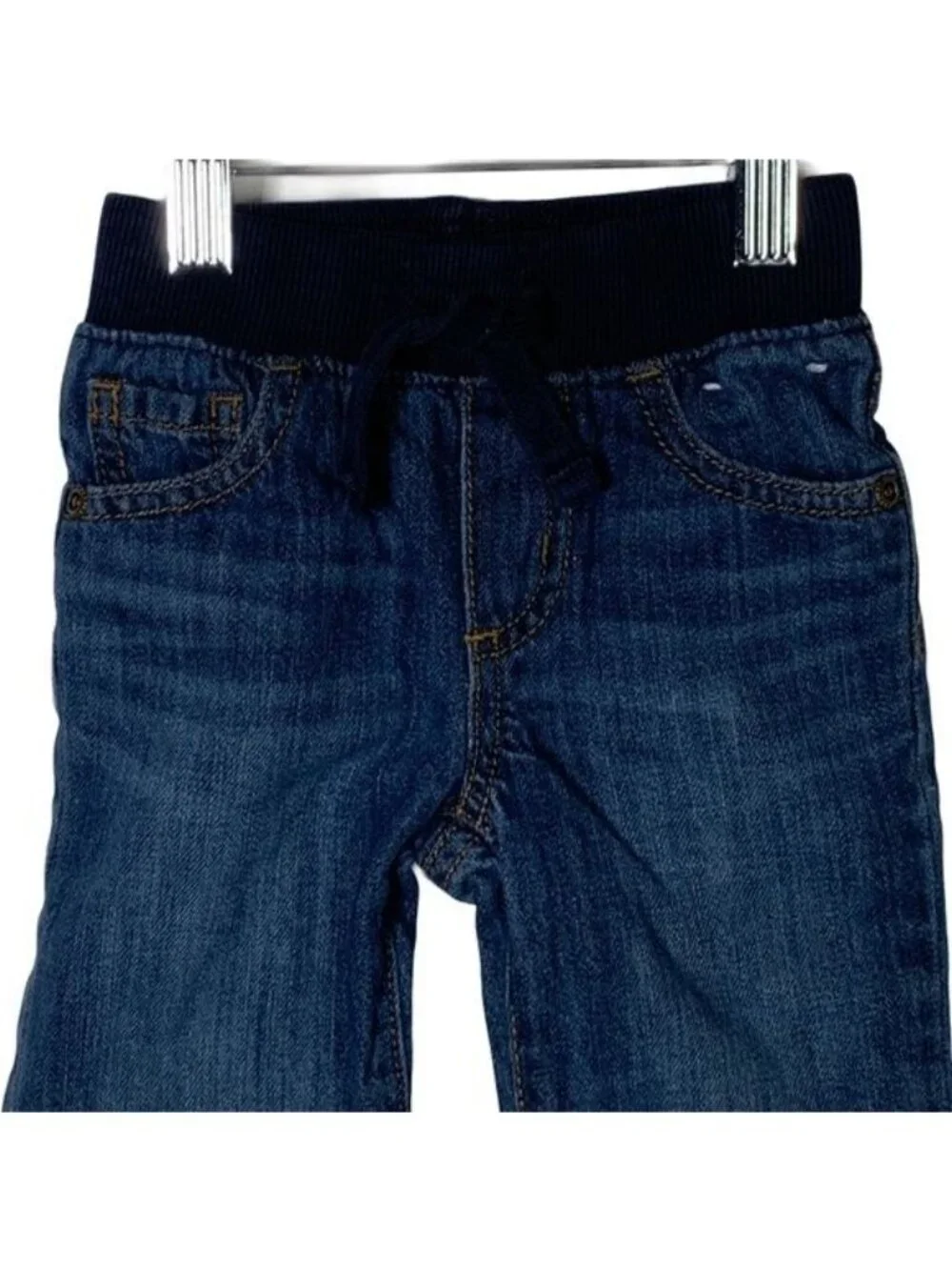 Gymboree Baby Boys Jeans 6–12 Months Elastic Waist Denim Pants